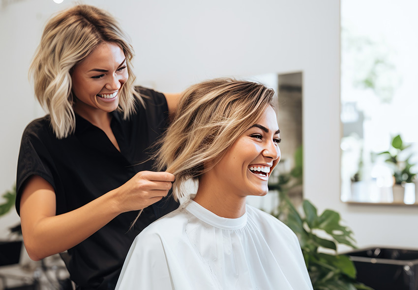 Leistungen mobiler Friseur Halle